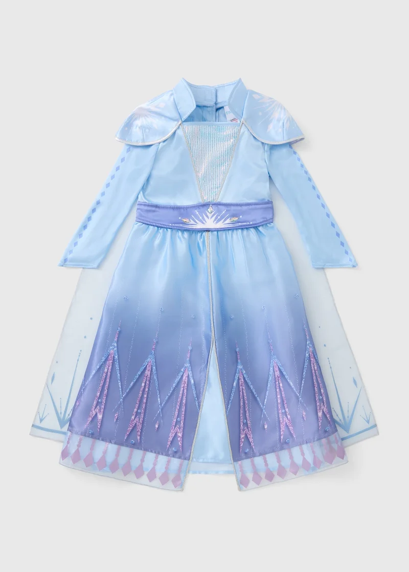 ماتلان Disney Girls Blue Elsa Costume